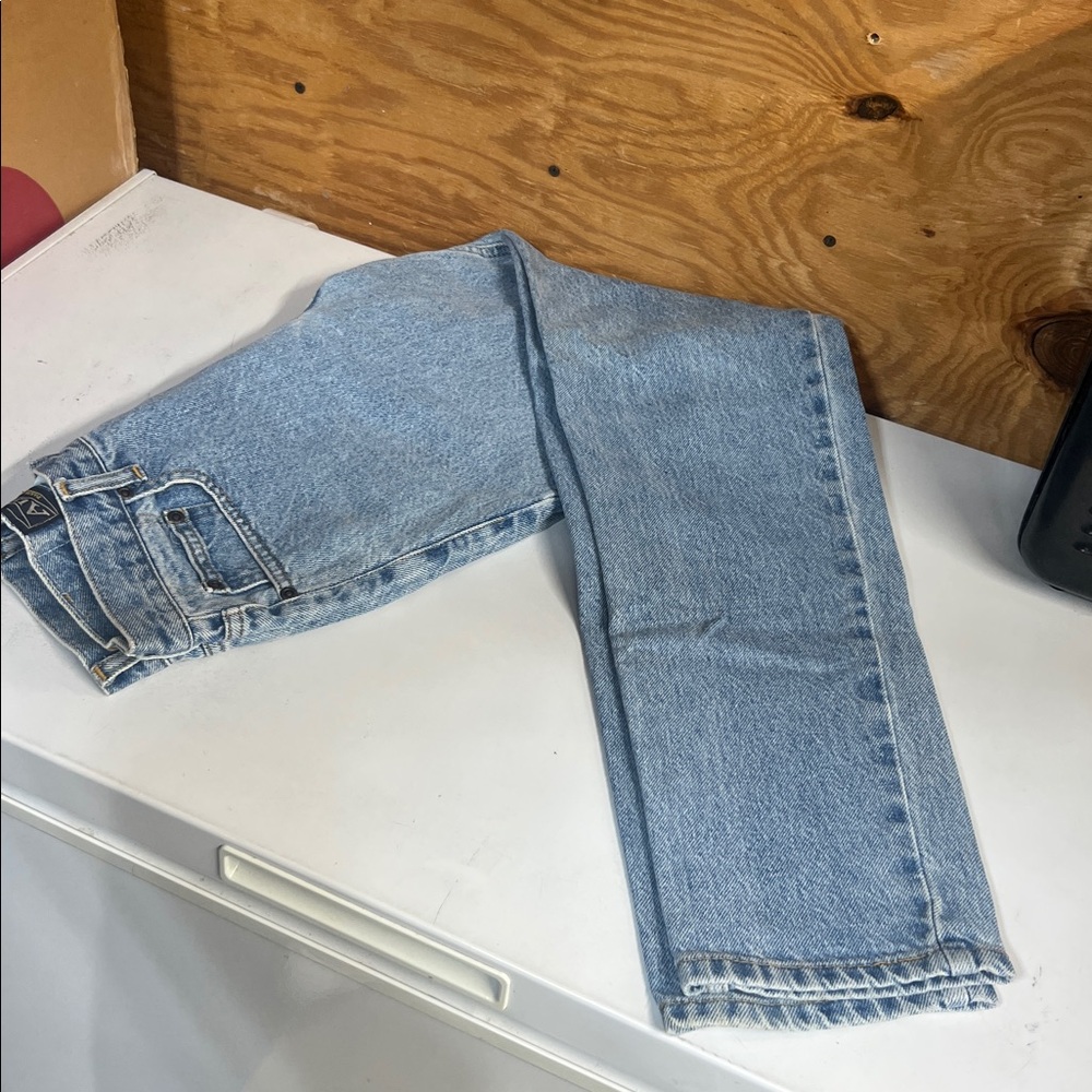 High Rise Light Blue Jeans - Picture 7 of 12